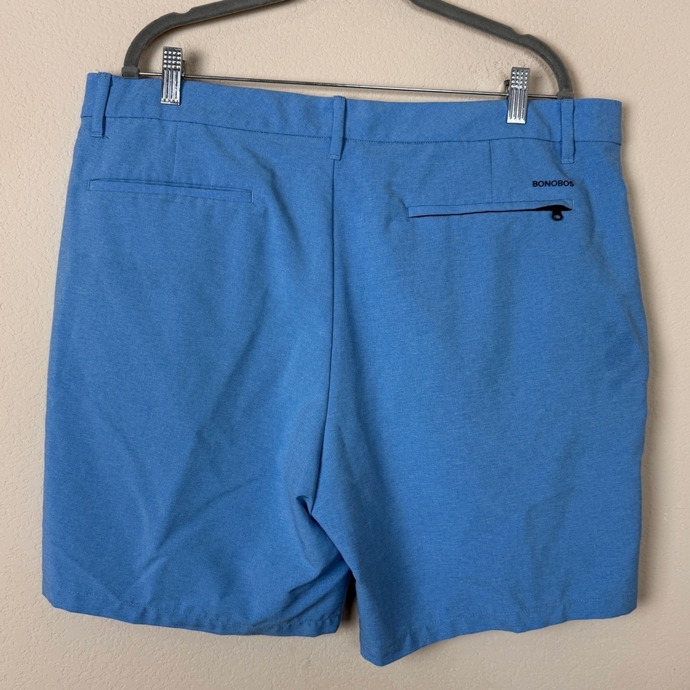 BONOBOS Men’s golf shorts | 38 | 7” | Blue - Picture 4 of 7